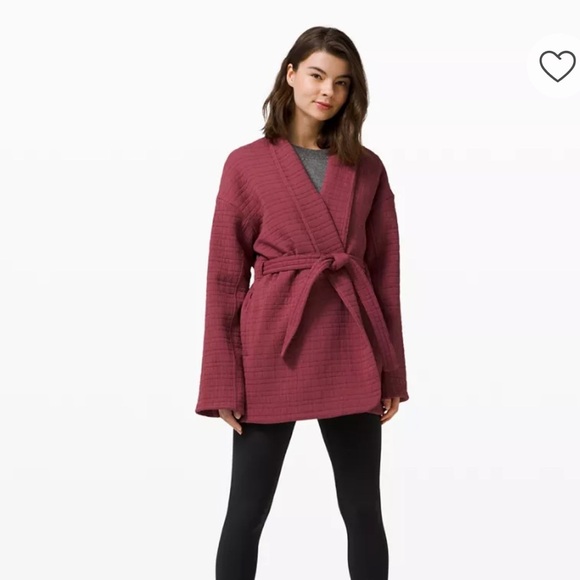 Lululemon Serene Travel Wrap Quiet Luxury Airport Outfit Fall Capsule Size 6 - Picture 8 of 9